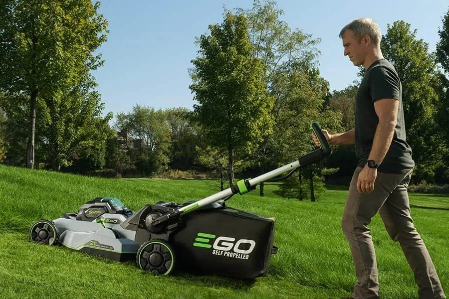 best electric self propelled mower