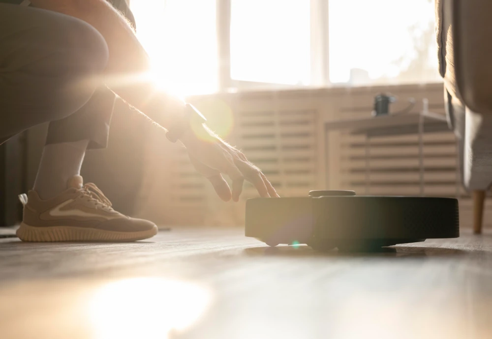 big robot vacuum cleaner